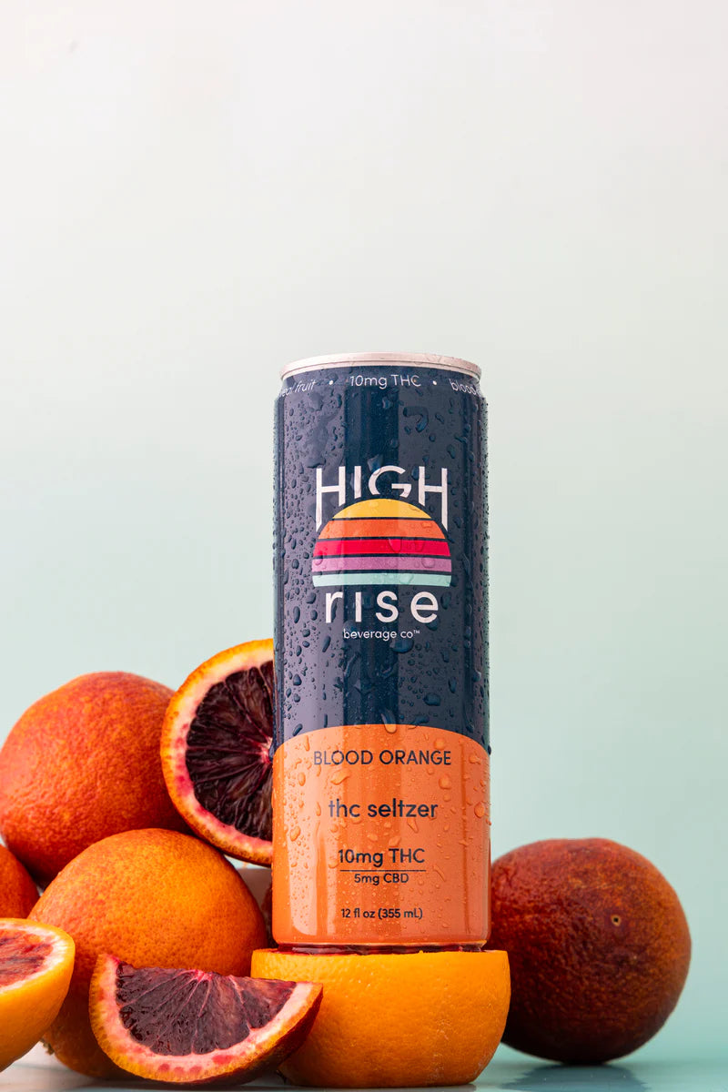High Rise Delta-9 Seltzers 10mg High Rise Beverage Co. Coastal Hemp Co