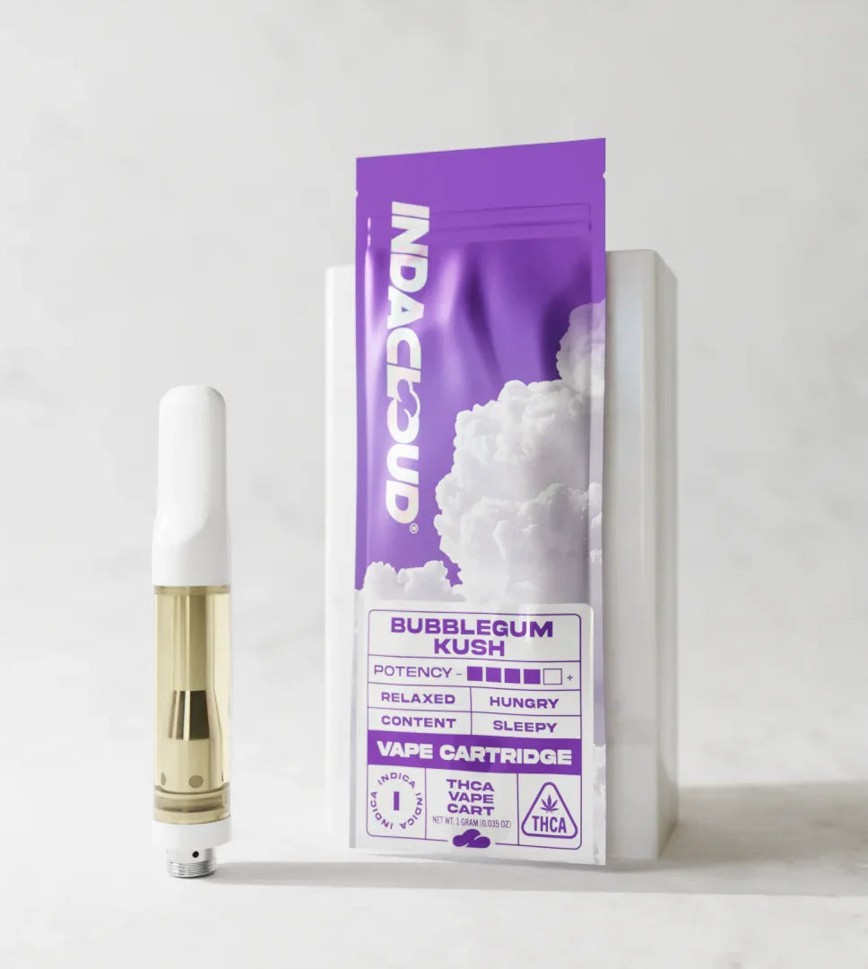 Indacloud THCA Cartridge 1G Indacloud Coastal Hemp Co