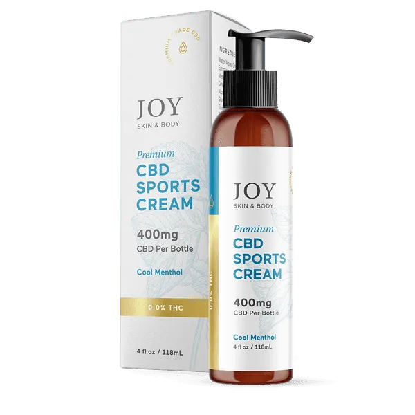 CBD Sports Cream 400 mg - Coastal Hemp Co - Coastal Hemp Co