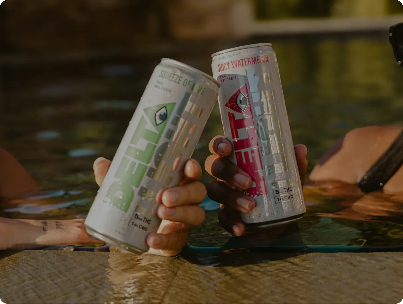 Delta LIGHT THC Seltzer 5mg Delta Coastal Hemp Co