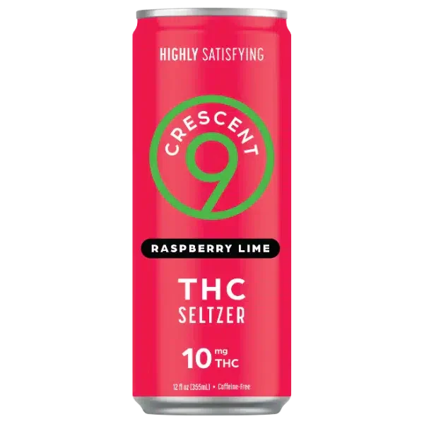 Crescent 9 THC Seltzer 10mg Crescent Canna Coastal Hemp Co