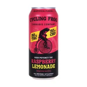 Cycling Frog Lemonade THC 50mg cycling frog Coastal Hemp Co