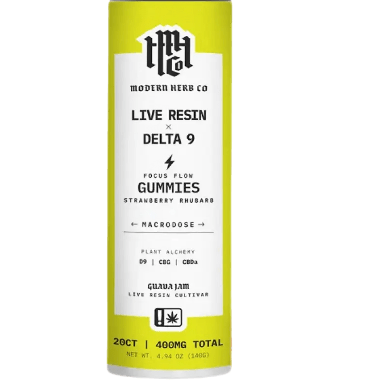 Delta 9 Live Resin Gummies: Daytrip Blend 20mg - Coastal Hemp Co
