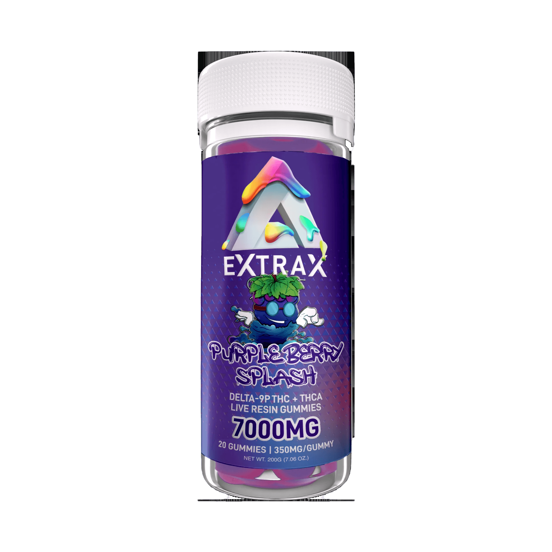 Delta Extrax Adios Blend Gummies 7000 mg - Coastal Hemp Co