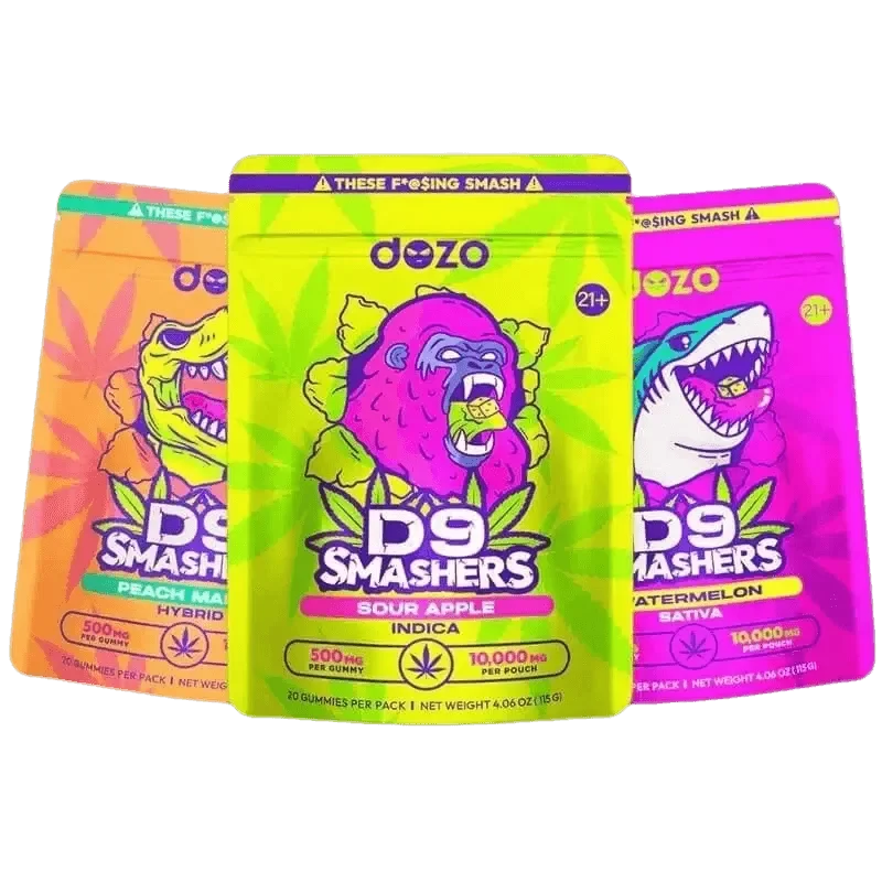 Dozo D9 Smashers - Coastal Hemp Co