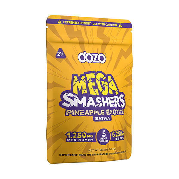 Dozo Mega Smashers Gummies 5ct ( 6250mg )