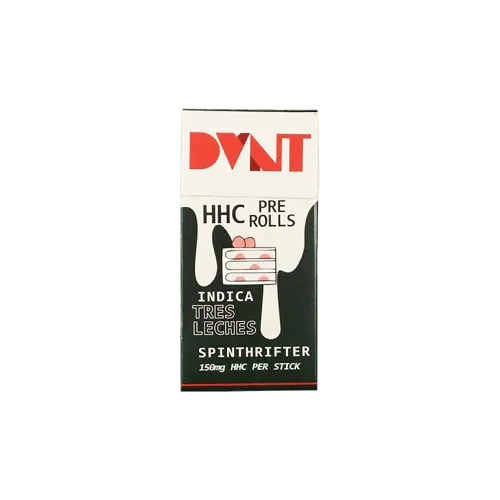 DVNT HHC Pre Rolls Spinthrifter Indica. Shop CoastalHemp