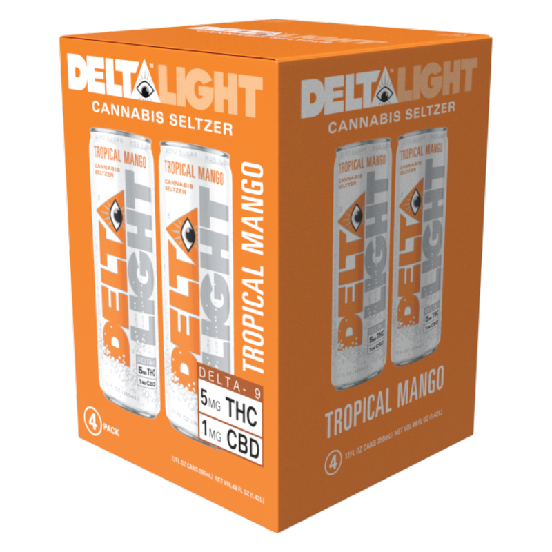 Delta LIGHT Seltzer 5mg THC Delta Coastal Hemp Co