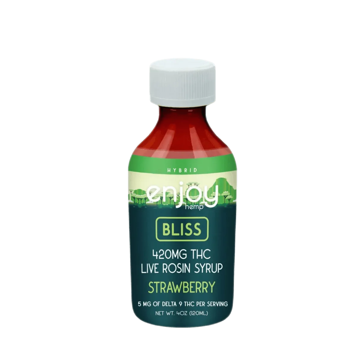 Enjoy Hemp Delta 9 THC Syrup 420 mg - Coastal Hemp Co