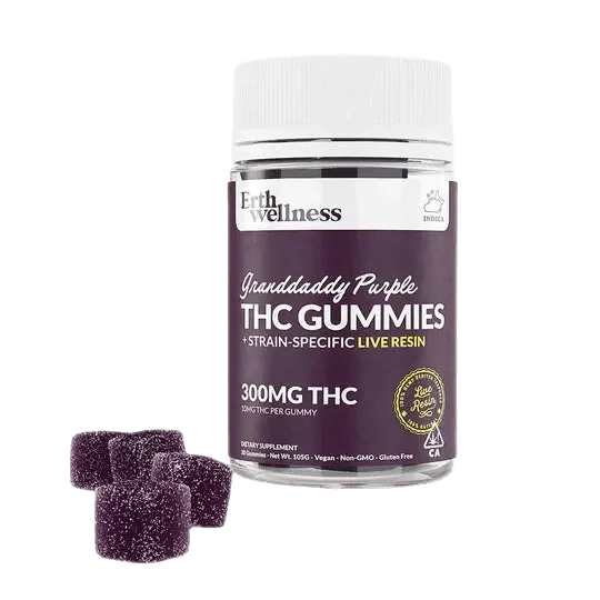 Erth Wellness - Erth Wellness D9 THC Live Resin Gummies - Shop Coastal Hemp Co