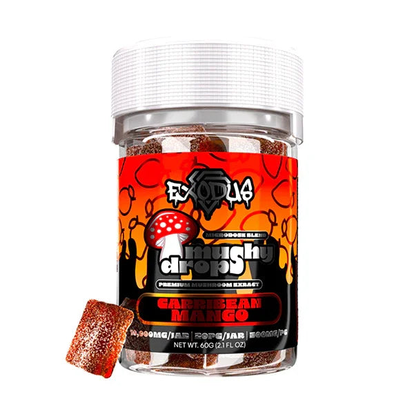 Exodus Mushy Drops Mushroom Gummies Exodus Labs Coastal Hemp Co