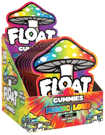 Float Mushroom Gummies 10 Pack - Coastal Hemp Co