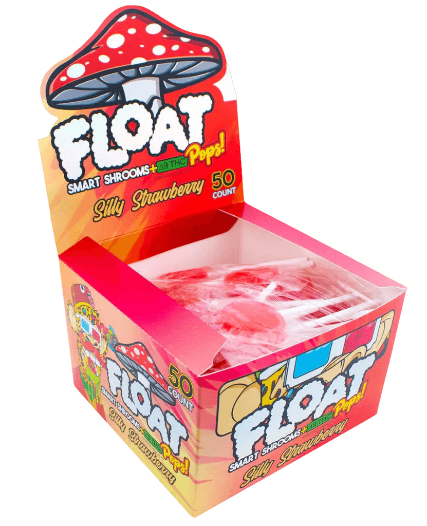 FLOAT Smart Shrooms + D9 Lollipops 2 Pack - Coastal Hemp Co