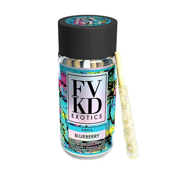FVKD Exotics THCA Liquid Diamond PREROLLS | 7.5G Get FVKD Coastal Hemp Co