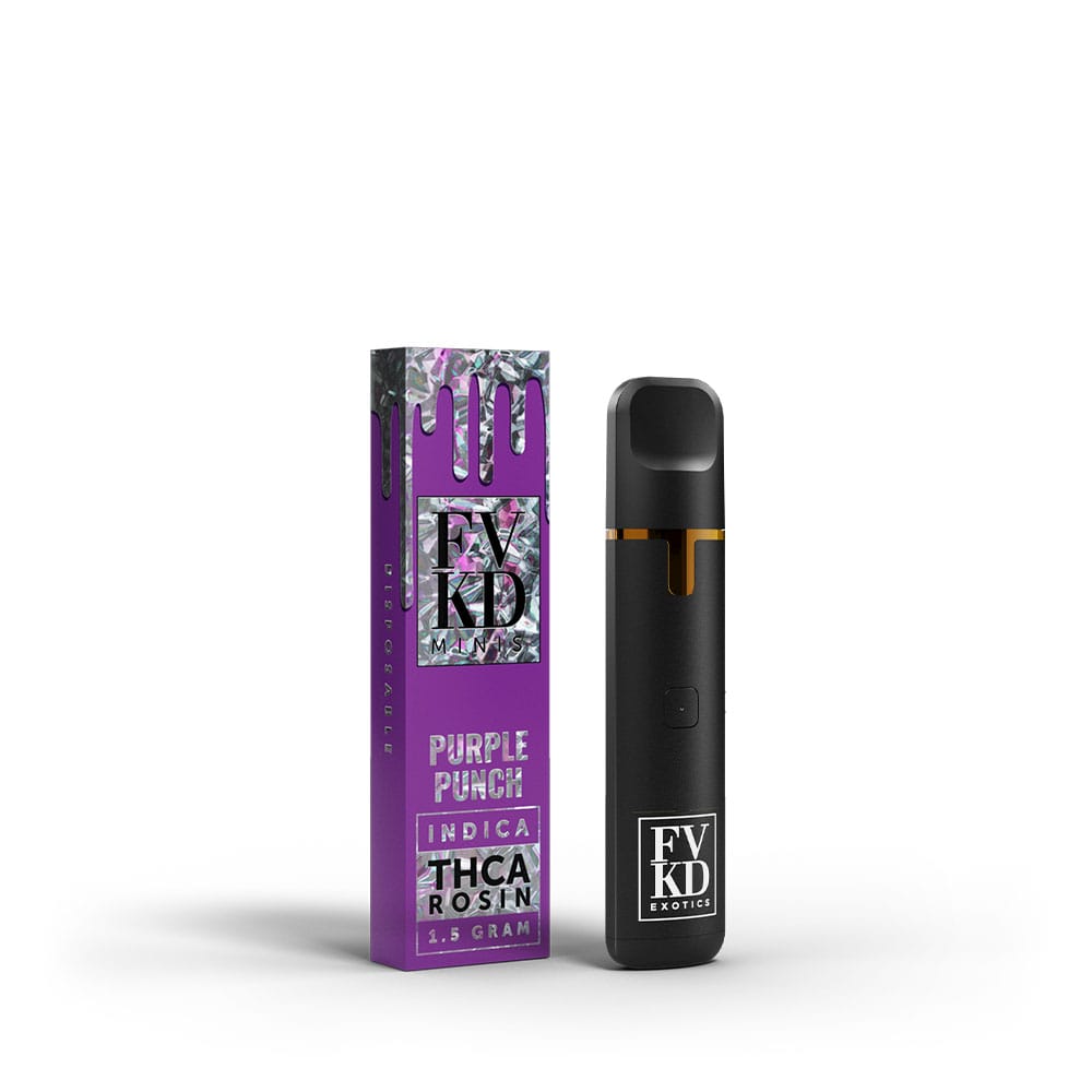 FVKD Minis THCA Rosin Disposable Vape | 1.5G FVKD Exotics Coastal Hemp Co