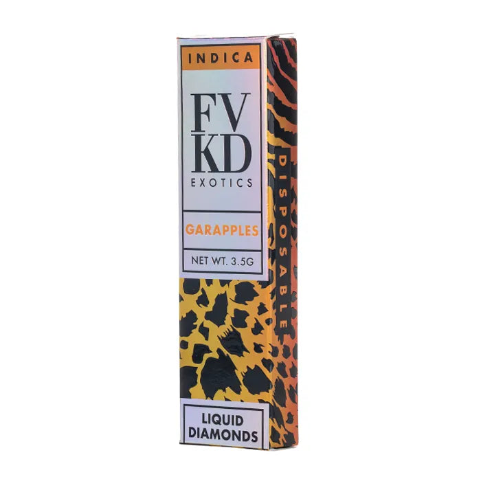 FVKD Exotics THCA Liquid Diamonds Disposable 3.5G Get FVKD Coastal Hemp Co