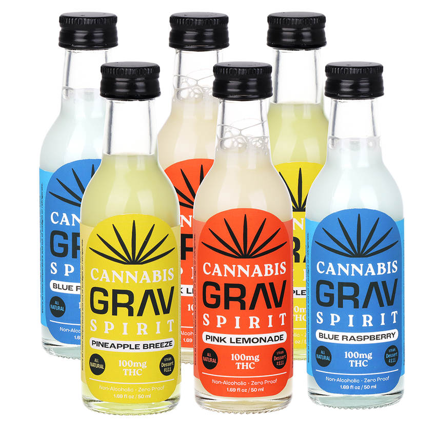 Grav D9 Cannabis Spirit Flavored 100mg 50mL