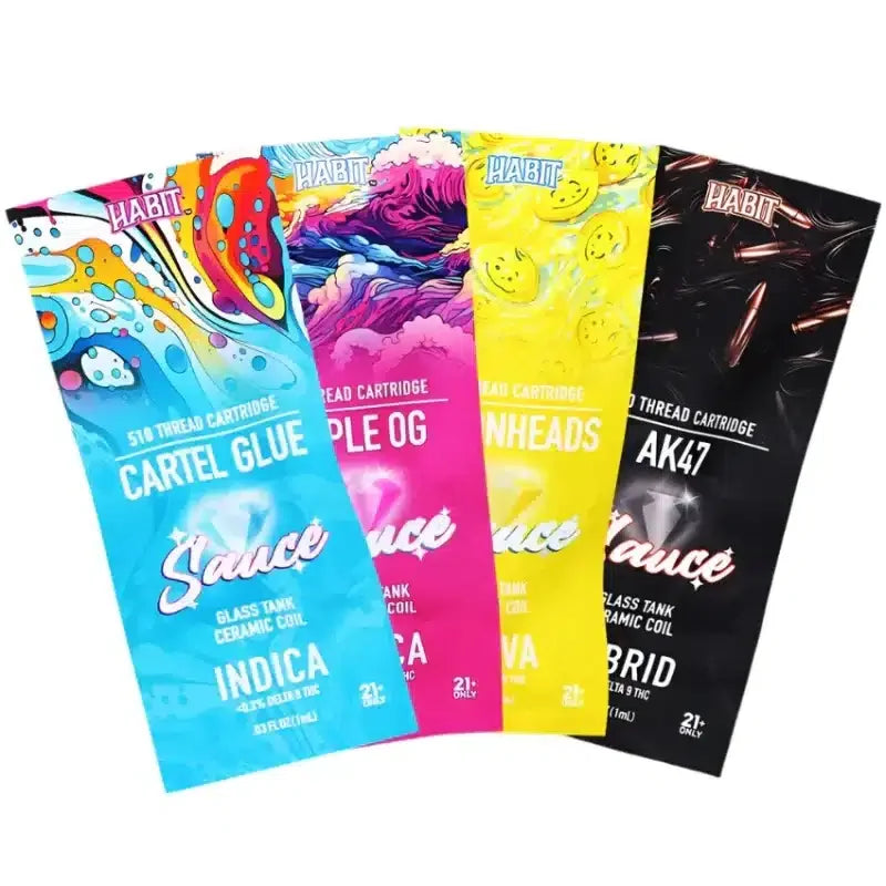Habit THCA Sauce Ceramic 1G Carts