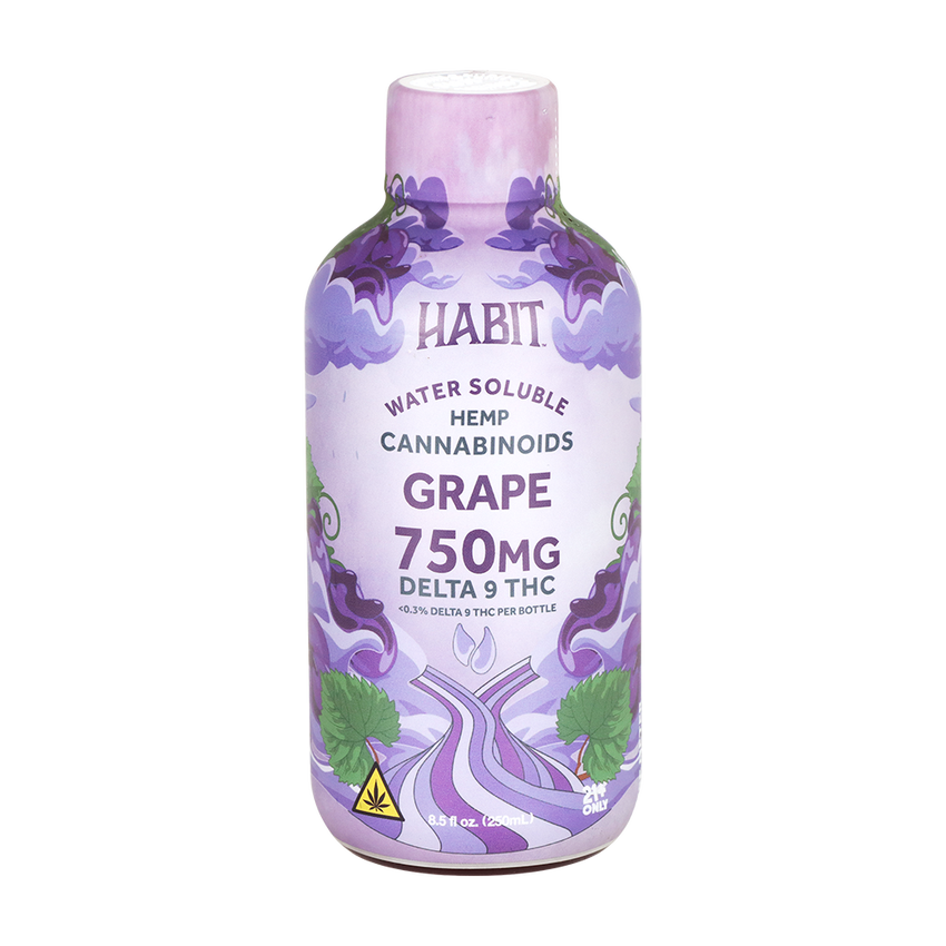 Habit Delta 9 THC Syrup 750mg - Coastal Hemp Co