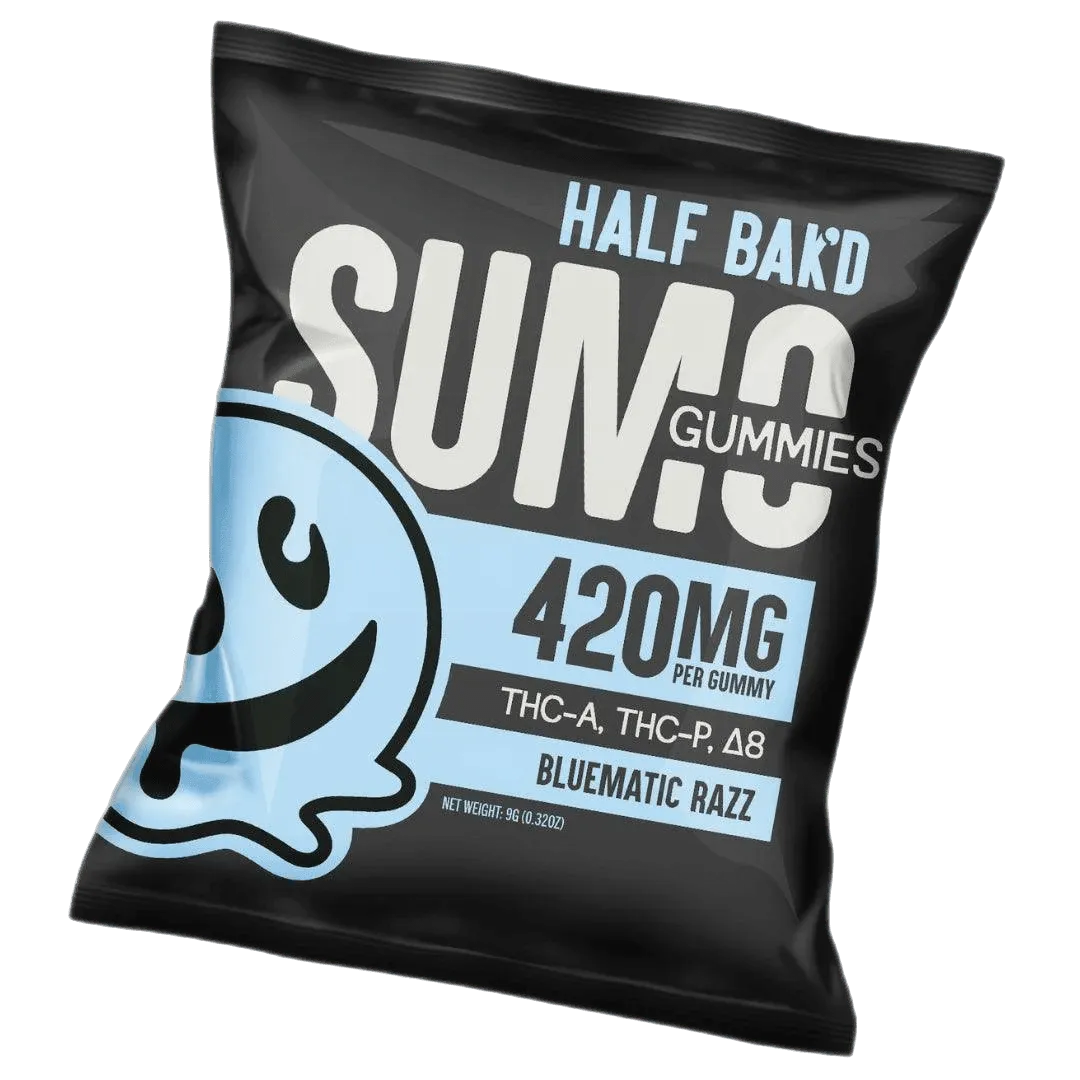 Half Baked - HALF BAK'D - Sumo Gummies 420mg Singles - Shop Coastal Hemp Co