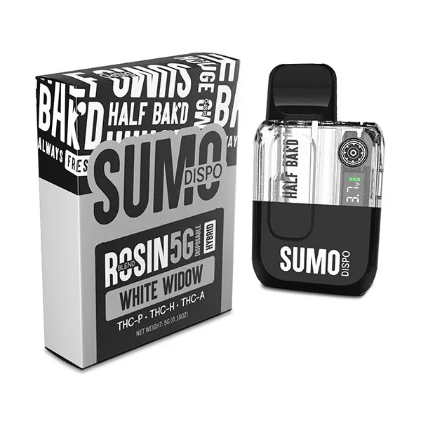 HALF BAK'D - Sumo Disposable 5G Half Bak'd Coastal Hemp Co