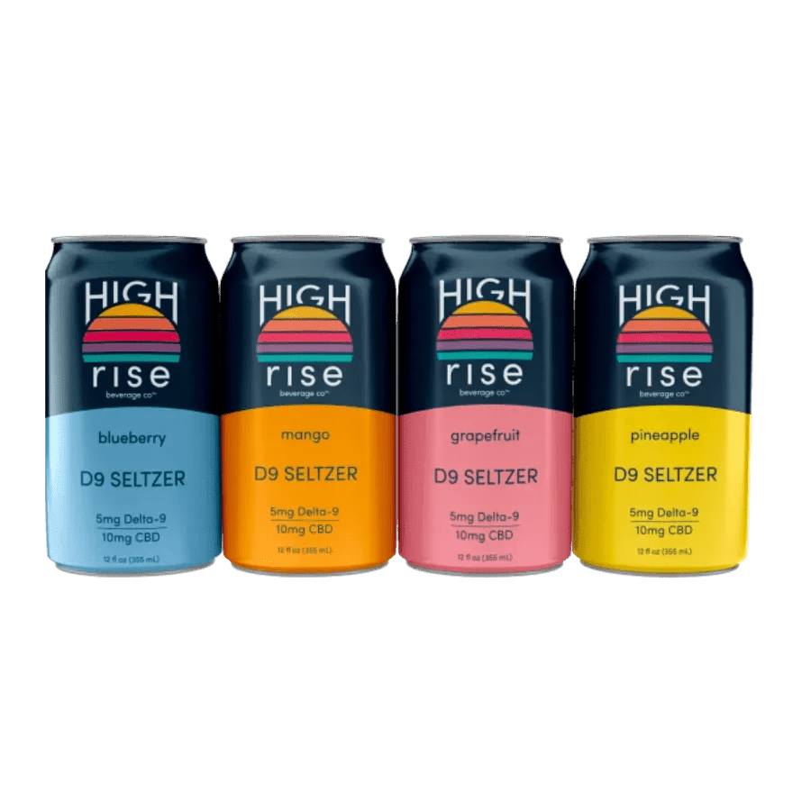 High Rise Delta-9 Seltzer 5MG - Coastal Hemp Co