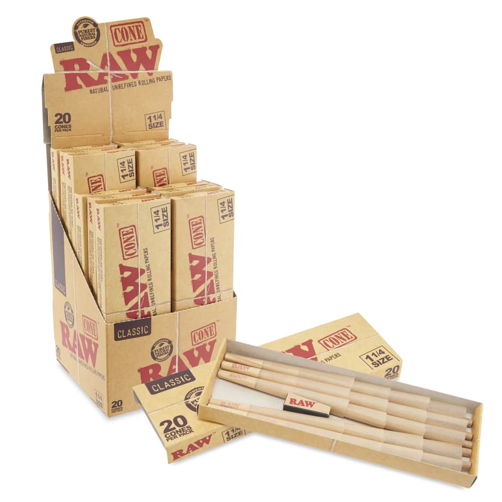 RAW Classic Cones 1¼ Cones