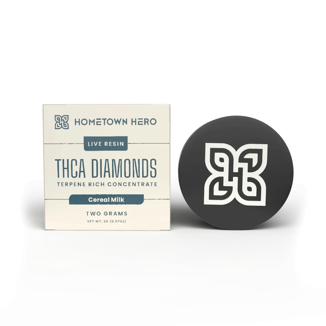 Hometown Hero THCA Diamonds 2G Hometown Hero Coastal Hemp Co