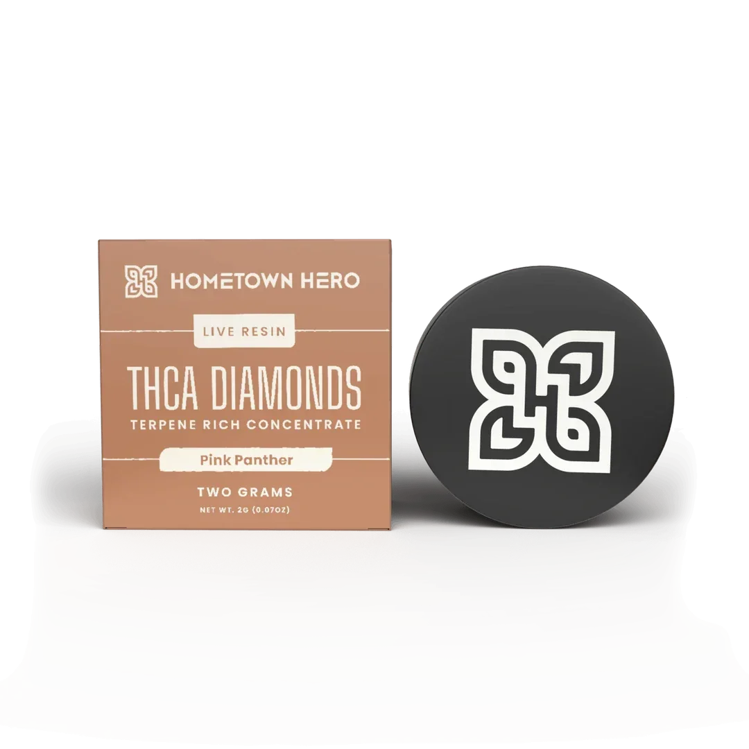 Hometown Hero THCA Diamonds 2G Hometown Hero Coastal Hemp Co