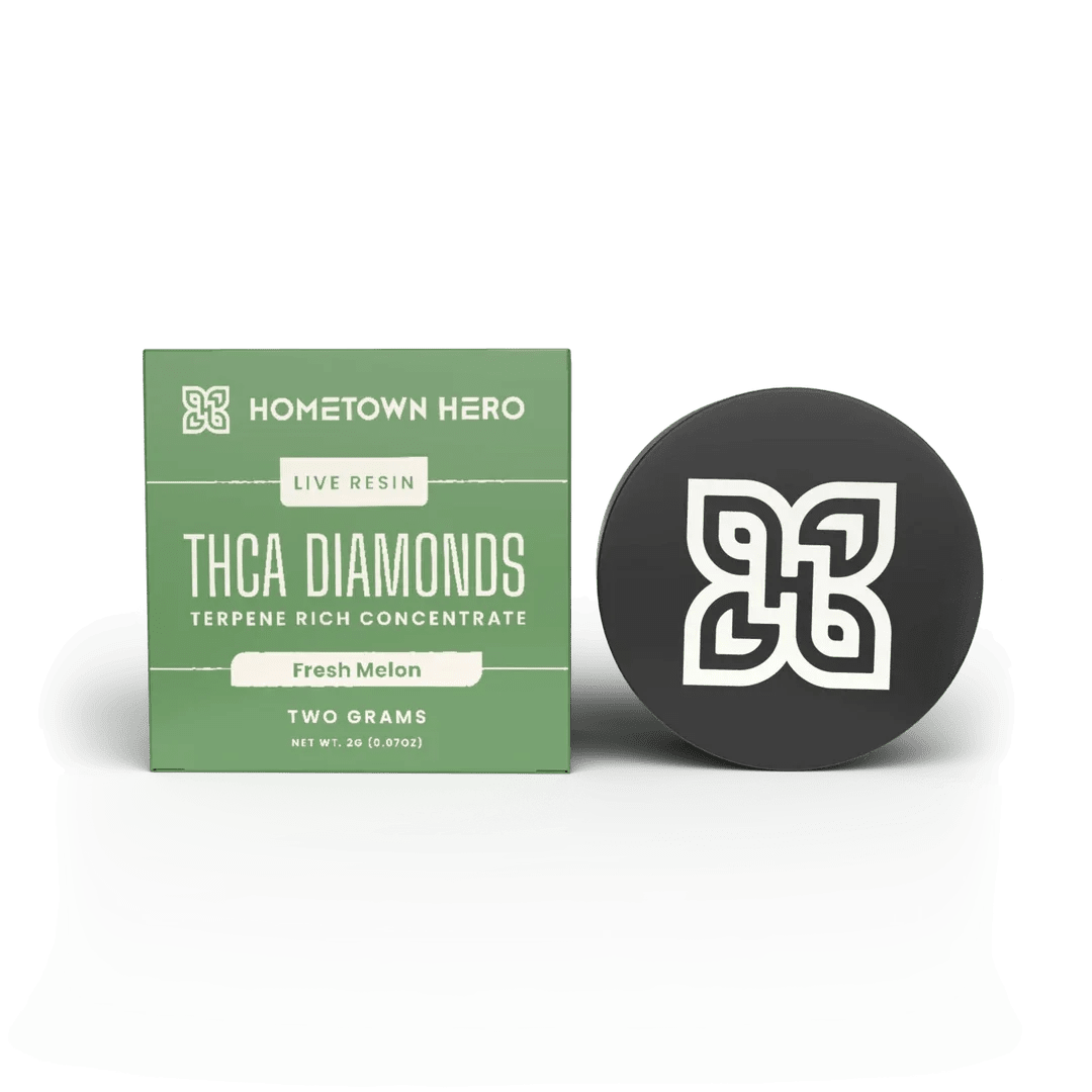 Hometown Hero THCA Diamonds 2G Hometown Hero Coastal Hemp Co