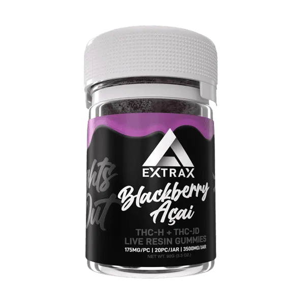 Lights Out Blend THCh THCjd Gummies 3500 mg - Coastal Hemp Co - Coastal Hemp Co