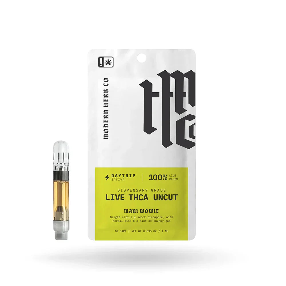 Modern Herb THCA Live Resin Cartridge 1G - Uncut Modern Herb Co. Coastal Hemp Co