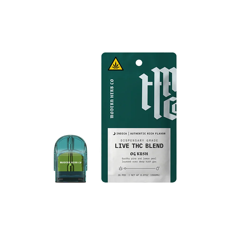 Modern Herb Co Live THC Blend 2G pods