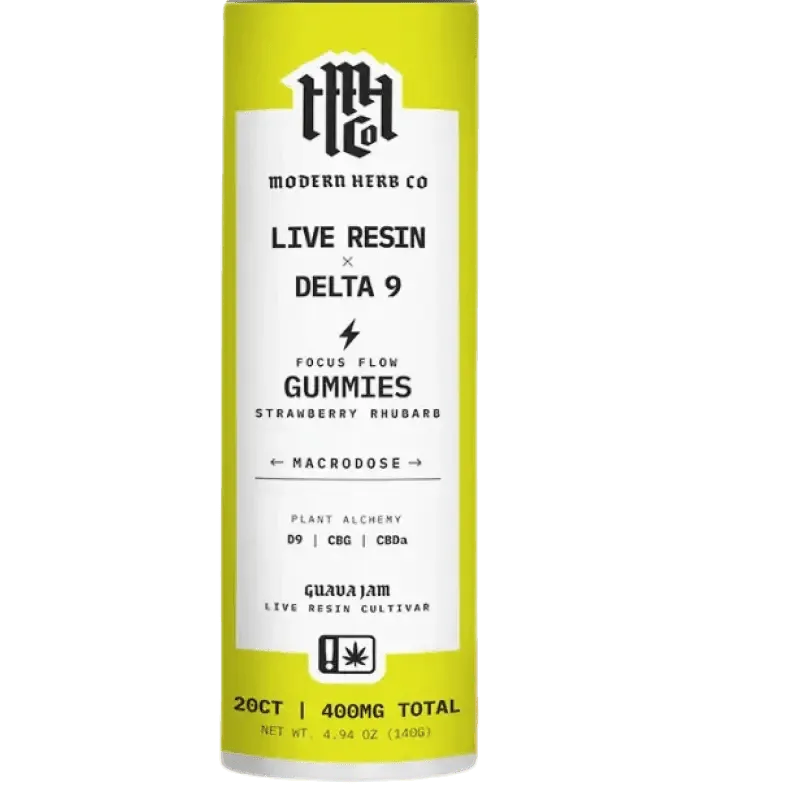 Delta 9 Live Resin Gummies: Daytrip Blend 20mg - Coastal Hemp Co