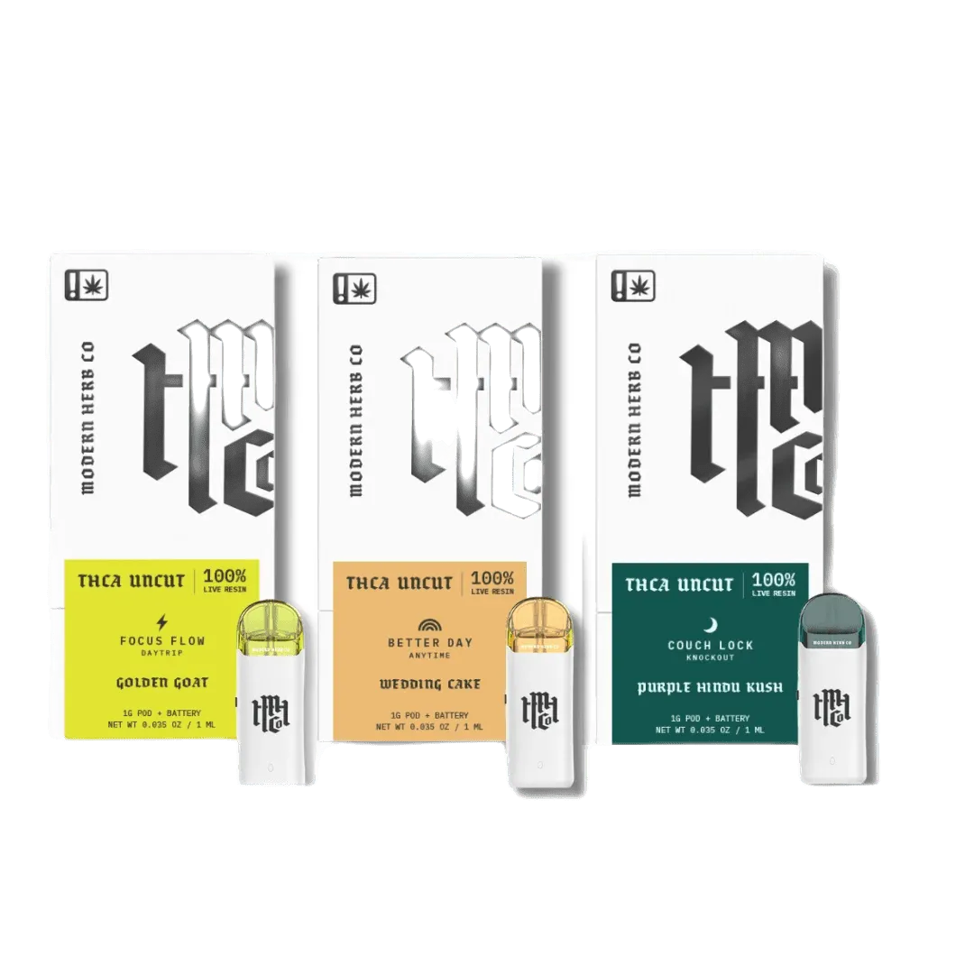 Coastal Hemp Co - Modern Herb THCA Uncut Live Resin Pod System - Shop Coastal Hemp Co