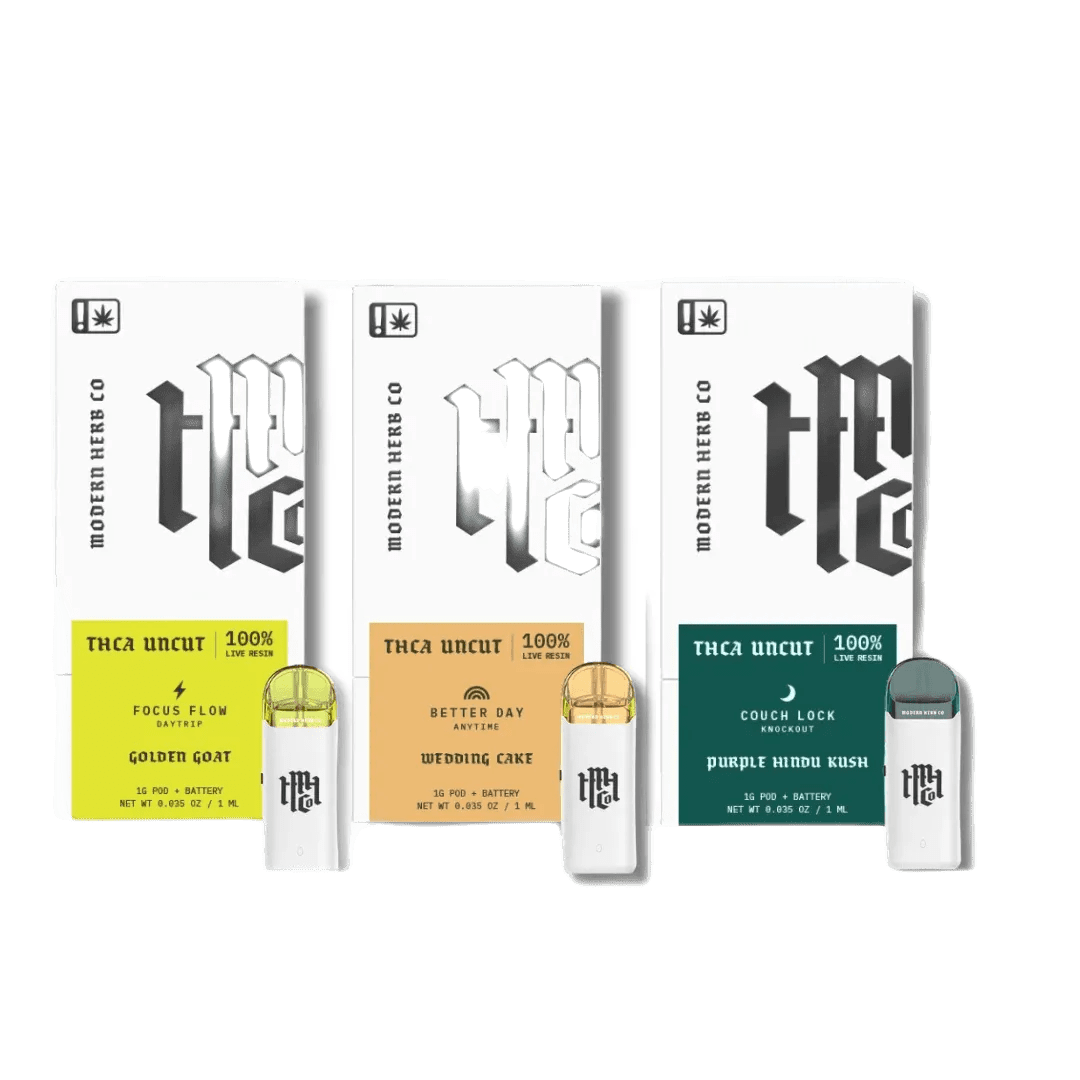 Coastal Hemp Co - Modern Herb THCA Uncut Live Resin Pod System - Shop Coastal Hemp Co