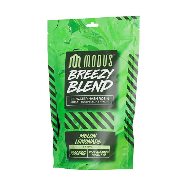 Modus Breezy Blend Gummies 7500mg 20ct Modus Coastal Hemp Co