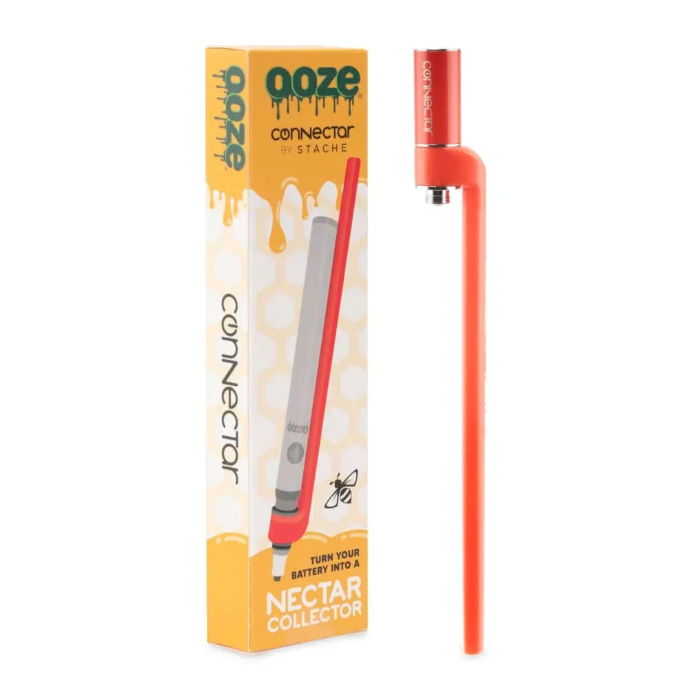 Ooze X Stache Connectar - 510 Thread Nectar Collector Vape Pen Attachment Coastal Hemp Co Coastal Hemp Co