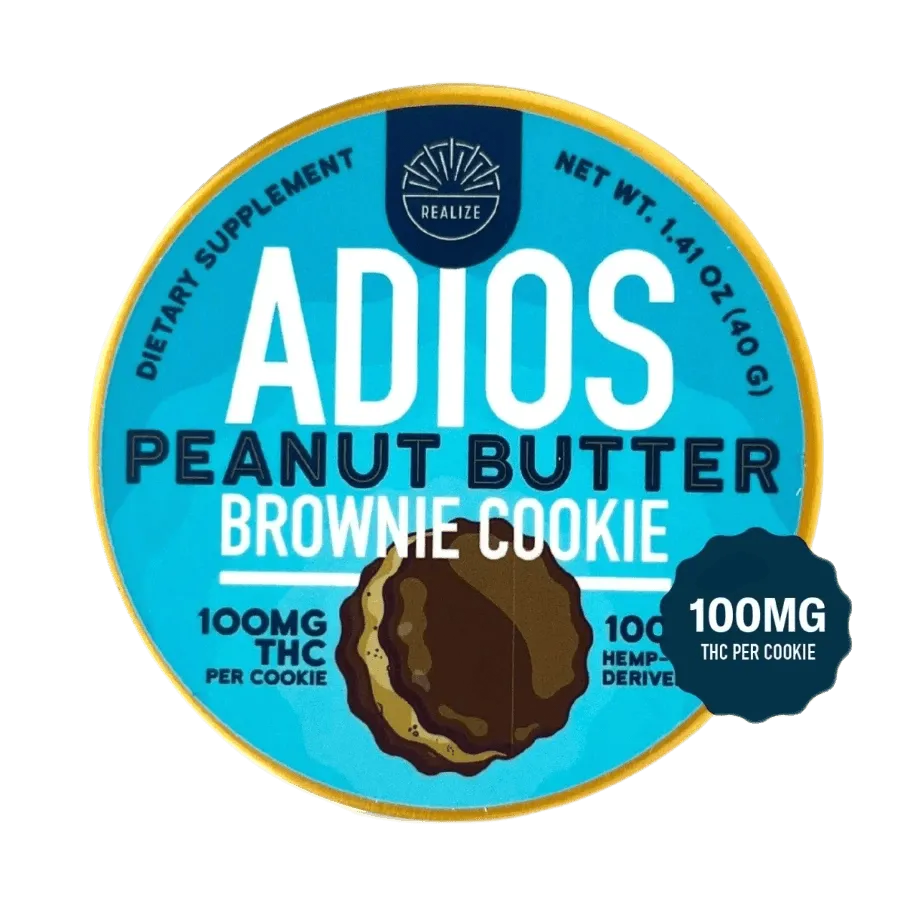Peanut Butter Brownie Cookie 100MG - Coastal Hemp Co
