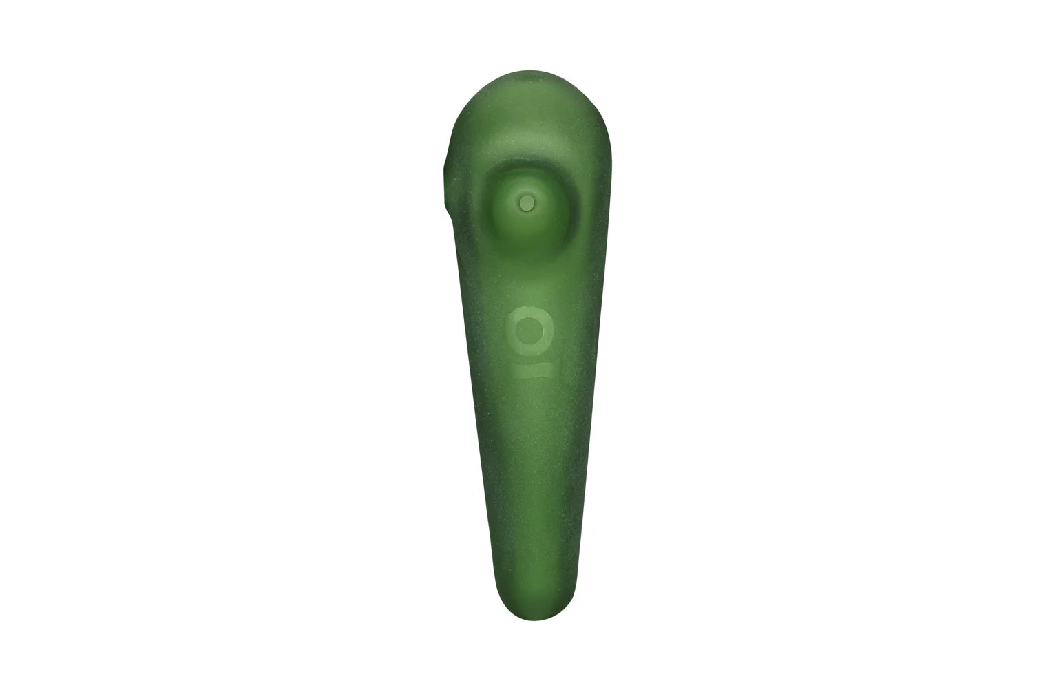 ONGROK Teardrop Sandblasted Glass Spoon Pipe 4" Ongrok Coastal Hemp Co