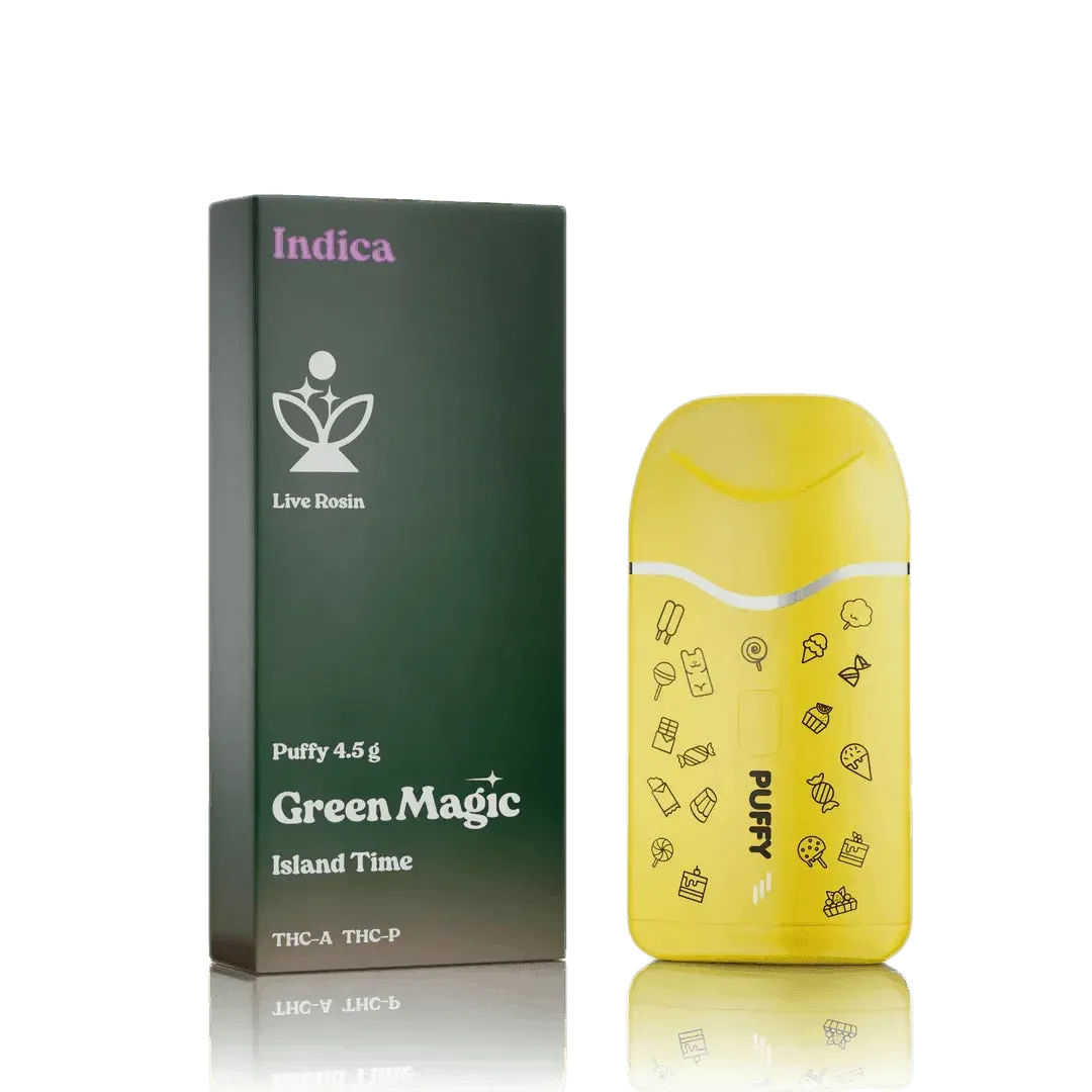 QWIN - Puffy Green Magic 4.5G Disposable THC-A/THC-P - Shop Coastal Hemp Co