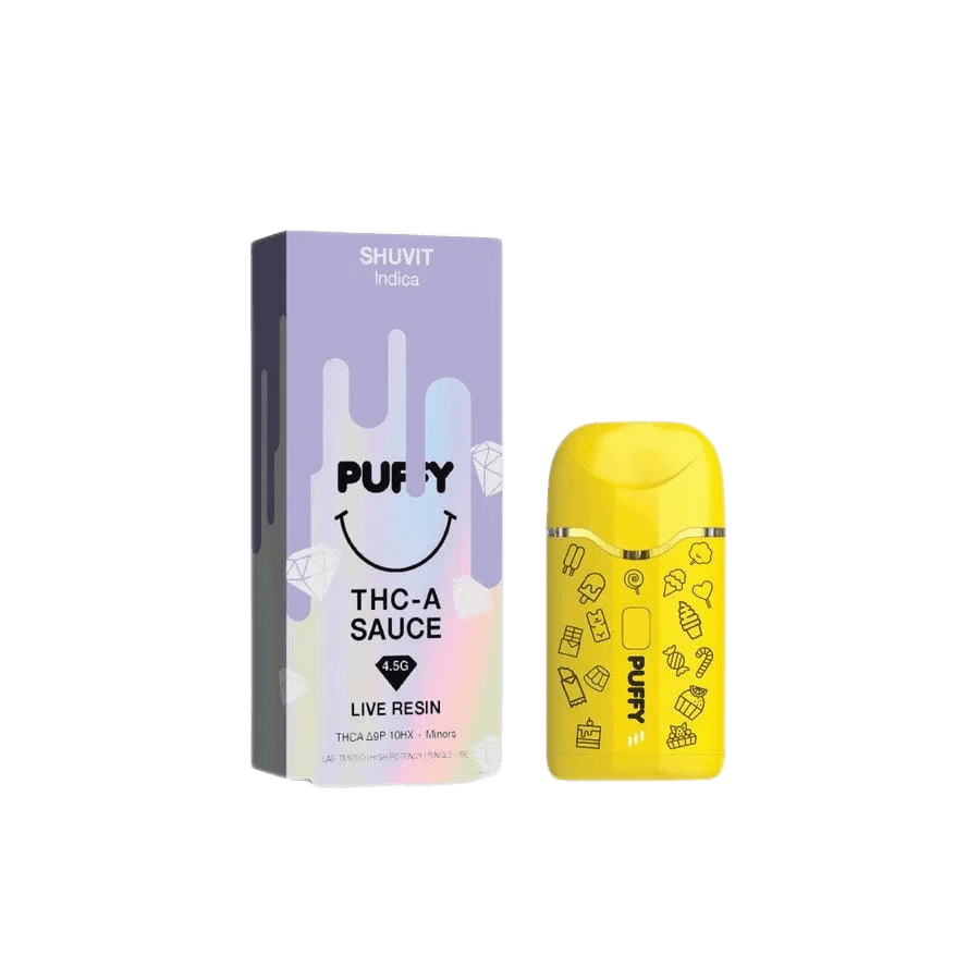 Puffy THC-A Sauce Blend 4.5G Disposable Pen - Coastal Hemp Co