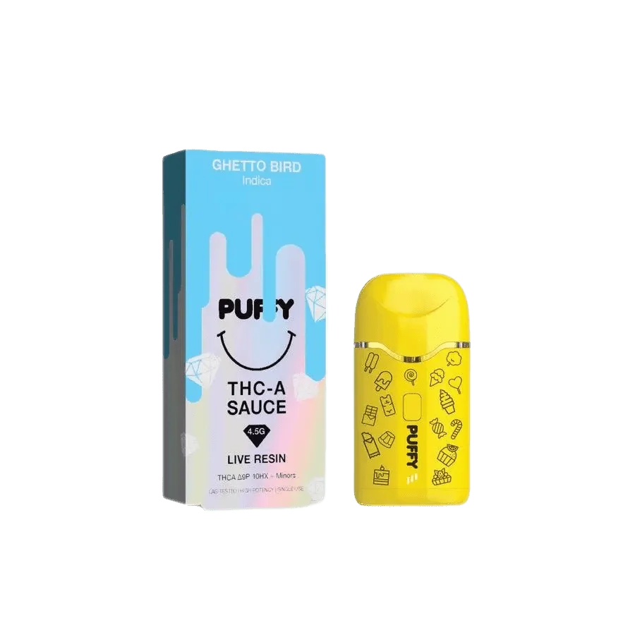 Puffy THC-A Sauce Blend 4.5G Disposable Pen - Coastal Hemp Co