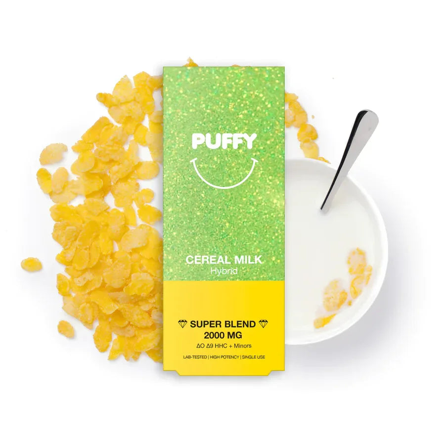 Puffy THCA Super Blend Disposables 2G QWIN Coastal Hemp Co