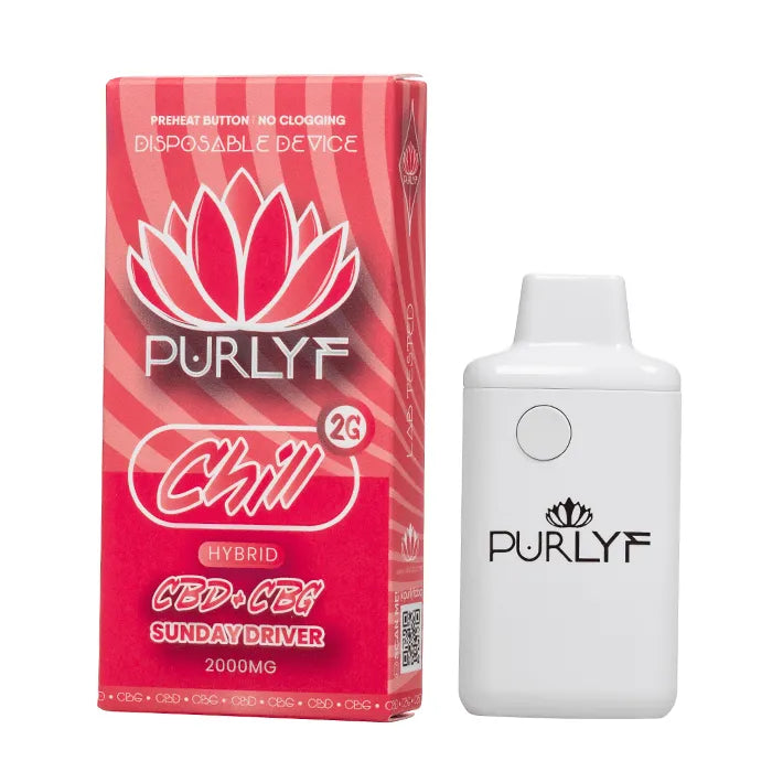 Purlyf Targeted CBD Disposable 2G - Coastal Hemp Co