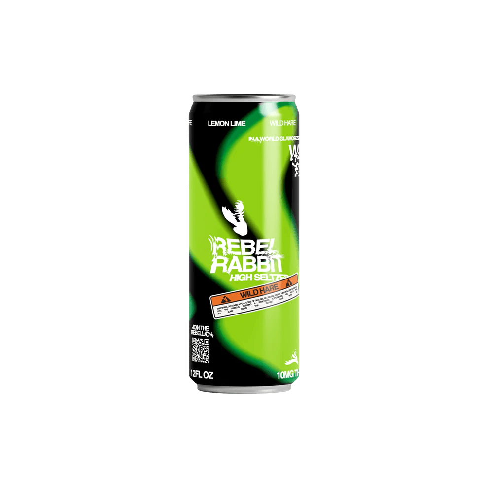 Rebel Rabbit Seltzer - Wild Hare 10mg Delta 9 - Coastal Hemp Co