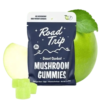 Road Trip Mushroom Gummies Desert Stardust - Coastal Hemp Co