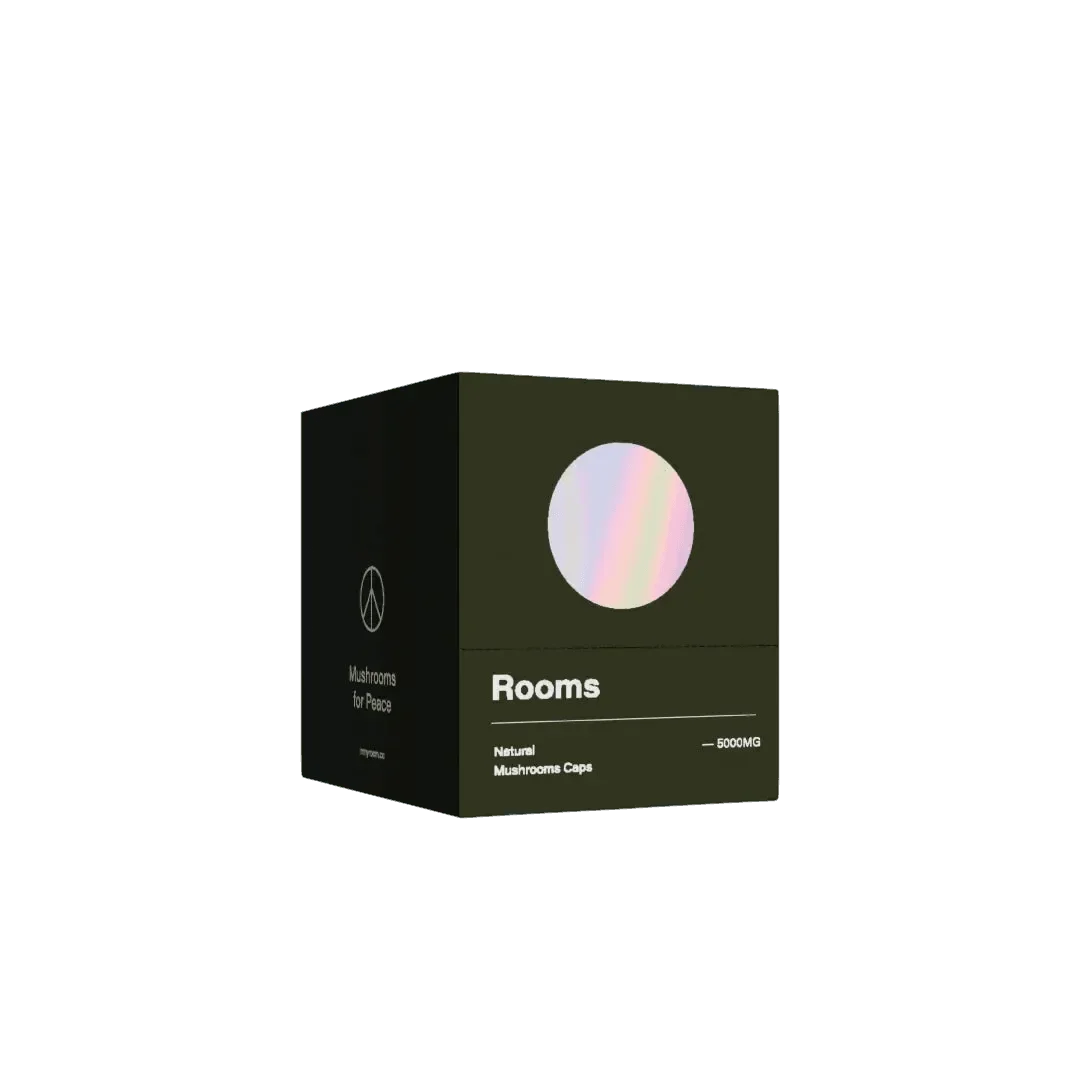 ROOMS Mushroom Capsules (5000 MG) 10-Pack - Coastal Hemp Co