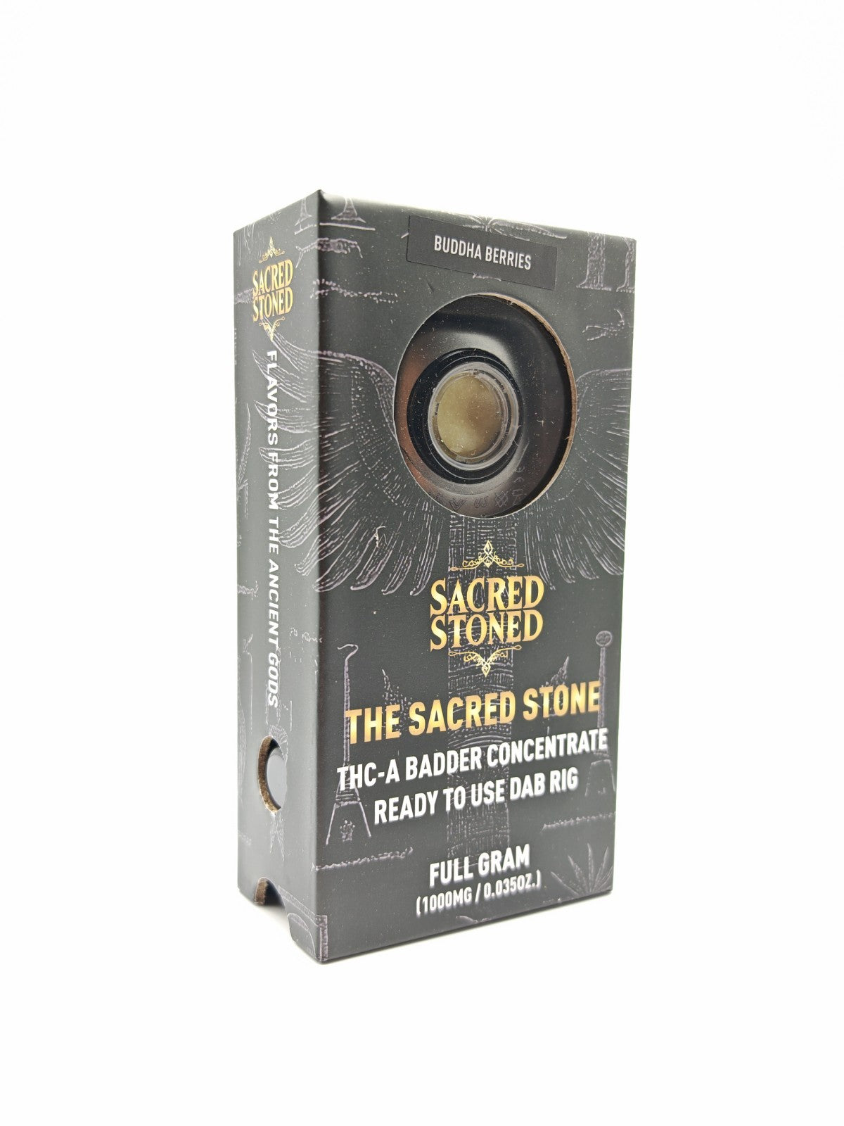 Sacred Stoned 1G THC-A Badder Ready to Use Dab Rig Coastal Hemp Co Coastal Hemp Co