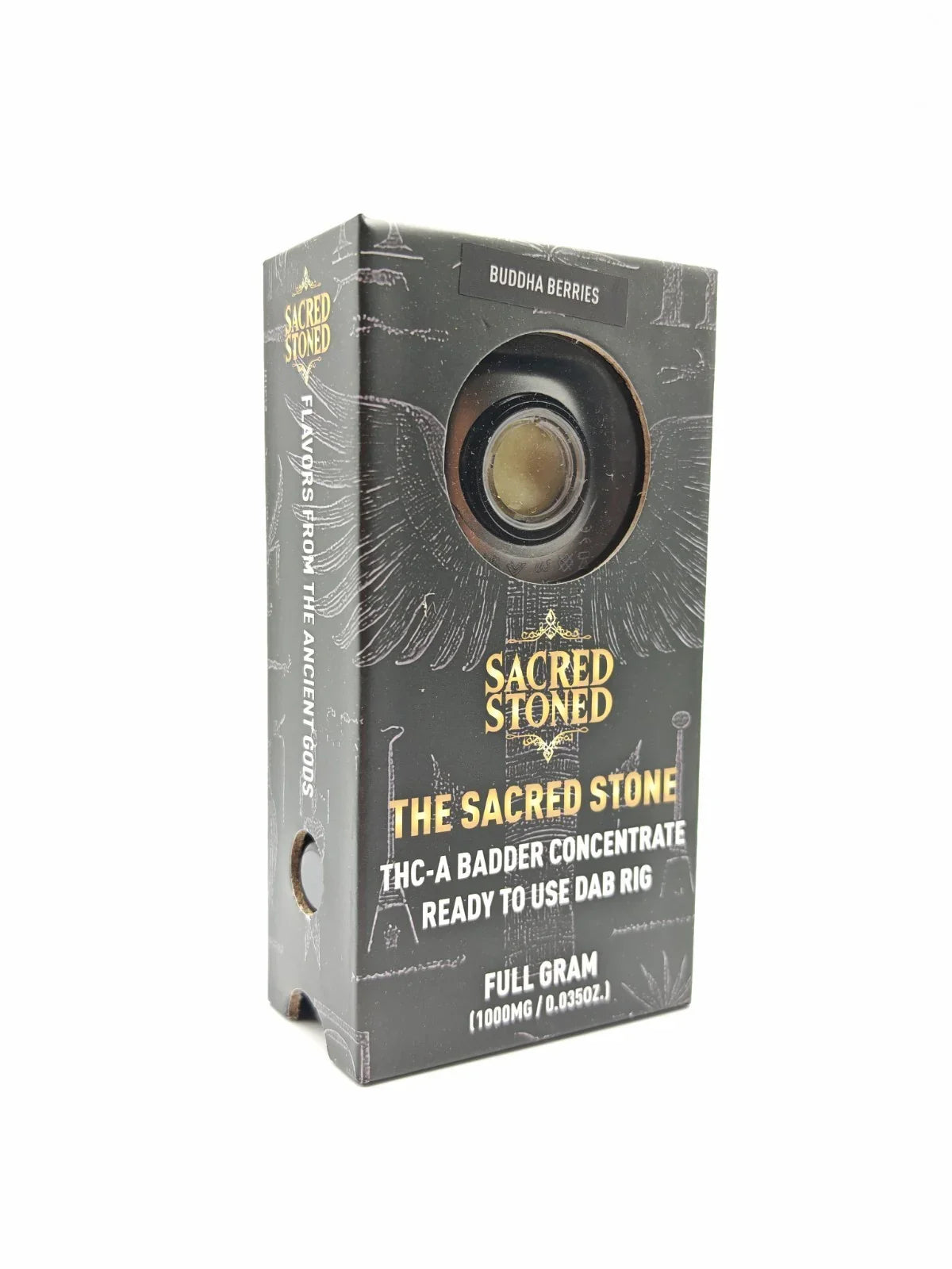 Sacred Stoned 1G THC-A Badder Ready to Use Dab Rig Coastal Hemp Co Coastal Hemp Co